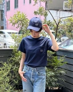 <img class='new_mark_img1' src='https://img.shop-pro.jp/img/new/icons2.gif' style='border:none;display:inline;margin:0px;padding:0px;width:auto;' />Embroidered 6 Panel Cap(Navy)