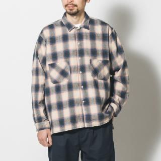 <img class='new_mark_img1' src='https://img.shop-pro.jp/img/new/icons3.gif' style='border:none;display:inline;margin:0px;padding:0px;width:auto;' />W POCKET SHIRT-OMBRE CHECK(PINK)