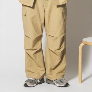 <img class='new_mark_img1' src='https://img.shop-pro.jp/img/new/icons3.gif' style='border:none;display:inline;margin:0px;padding:0px;width:auto;' />MILITARY  EASY PANTS-SNOW NOISE TAFFETA(SAFARI)