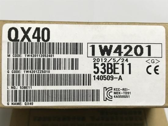 三菱電機 シーケンサ ありがたく 入力ユニット QX40 4個セット 三菱電機 シーケンサ ありがたく 入力ユニット QX40 4個セット
