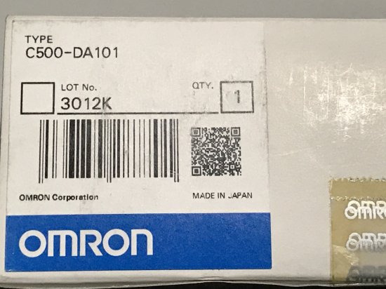 現品限り]C500-DA101 アナログ出力ユニット OMRON