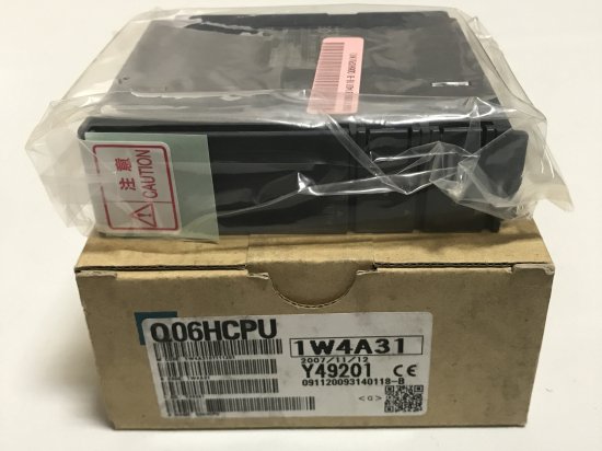 FS04-014]三菱電機 CPUユニット Q06HCPU + Q6BAT バッテリーセット