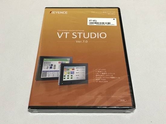 現品限り]KEYENCE タッチパネル用作画ソフト VT STUDIO Ver. 7 日本語 