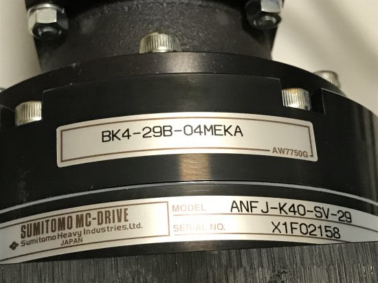 [FS02-012]三菱電機 減速機付きサーボモーター HC-KFS43G2