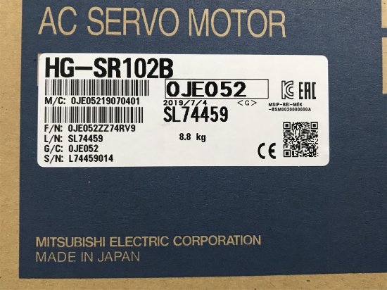 FS02-068]三菱電機 サーボモーター HG-SR102B