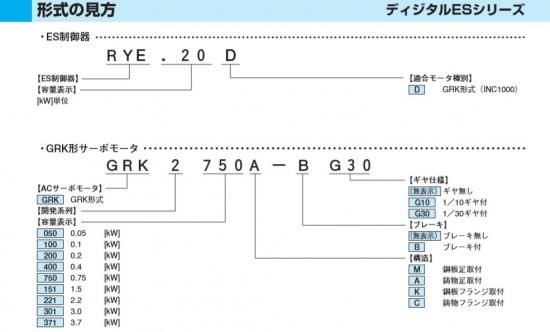 現品限り 富士電機 デジタルesシリーズ サーボモーター Grk20m G10