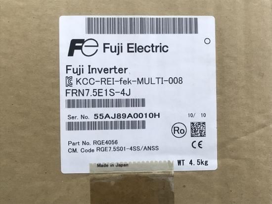 FS03-052]富士電機 インバーター FRN7.5E1S-4J