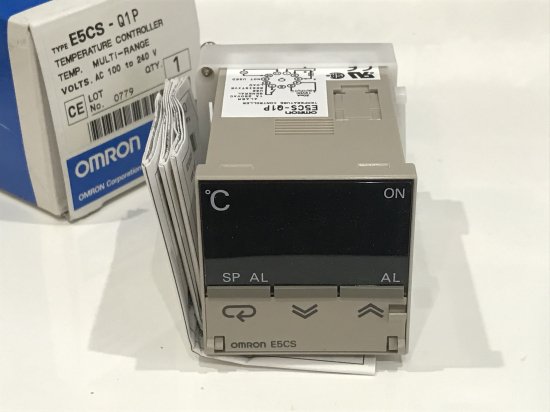 FS07-004]OMRO サーマックS 電子温度調節器 E5CS-Q1P(E5CS-Q1PU-W)