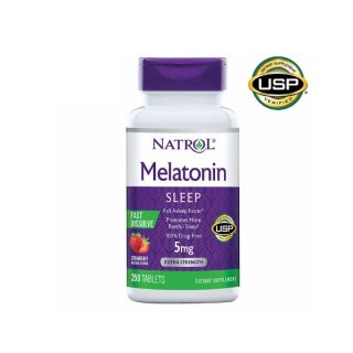 ȥ˥ 5mg 250Natrol Melatonin 5 mg Fast Dissolve Tablets, 250 Tablets