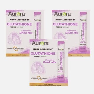 3Ȣå Aurora  ʥ ݥޥ 륿 750mgʥѥ˥ɥ󥯥ߥå  Liposomal Glutathione ݥ