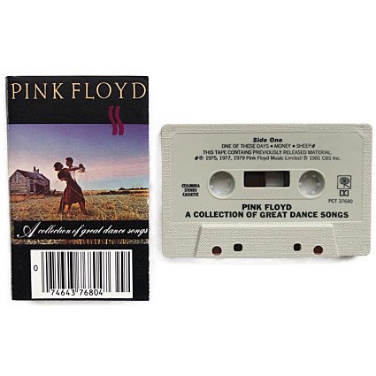 Pink Floyd Cassette Tape ~ A Collection of Great Dance Songs