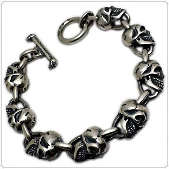 GABORATORY ガボラトリー 1/32オールスカルズリンクブレスレット Gaboratory ガボラトリー/ガボール (GABORATORY)1/32オール