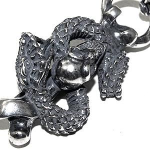 GABORATORY (ガボラトリー/ガボール) ウォレットチェーン スカル オン