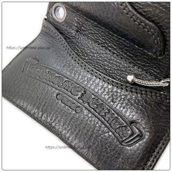 クロムハーツ 財布(Chrome Hearts)3フォールド クロスボタン クロムハーツ 財布(Chrome Hearts)3フォールド クロスボタン