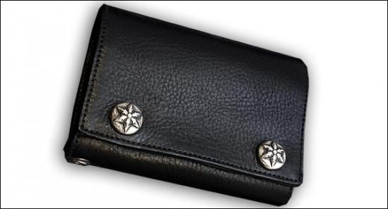 クロムハーツ 財布（Chrome Hearts）3フォールド スターボタン