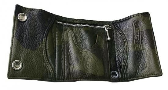 クロムハーツ 財布(Chrome Hearts)3フォールド クロスボタン クロムハーツ 財布(Chrome Hearts)3フォールド クロスボタン