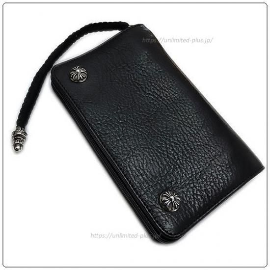 クロムハーツ 財布（Chrome Hearts）2ジップ クロスボタンズ ...