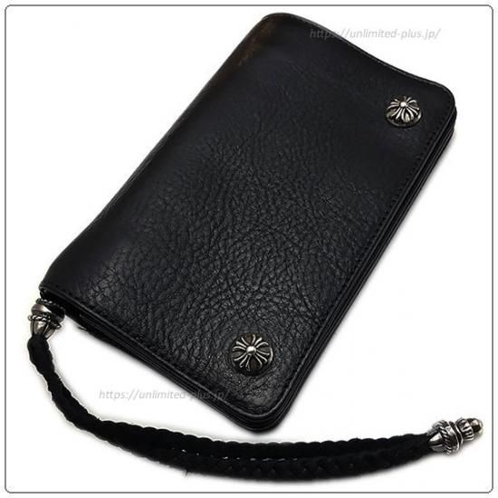 クロムハーツ 財布（Chrome Hearts）2ジップ クロスボタンズ ...