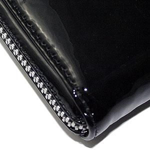 クロムハーツ REC F ZIP #2 プレーン ウォレット 長財布 クロムハーツ 財布 RECFジップ#2ブラックレザープレーン