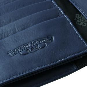クロムハーツ 財布（Chrome Hearts）ウェーブ ウォレット クロスボタン