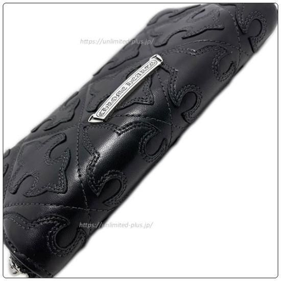 CHROME HEARTS RC F ZP CEME QLT ウォレット クロムハーツ 財布（Chrome Hearts）REC F ZIP＃2 QLTセメタリー