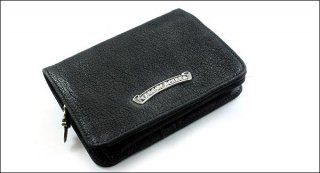 クロムハーツ 財布（Chrome Hearts）ジョーイブラック デストロイレザーウォレット【クロム・ハーツ】【クロムハーツ財布】【名古屋】