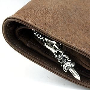 クロムハーツ 財布(Chrome Hearts)ジョーイ ライトブラウン クロムハーツ 財布(Chrome Hearts)ジョーイ ライトブラウン