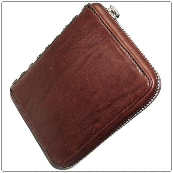 クロムハーツ 財布(Chrome Hearts)3サイドジップ ブラウン クロムハーツ 財布(Chrome Hearts)3サイドジップ ブラウン