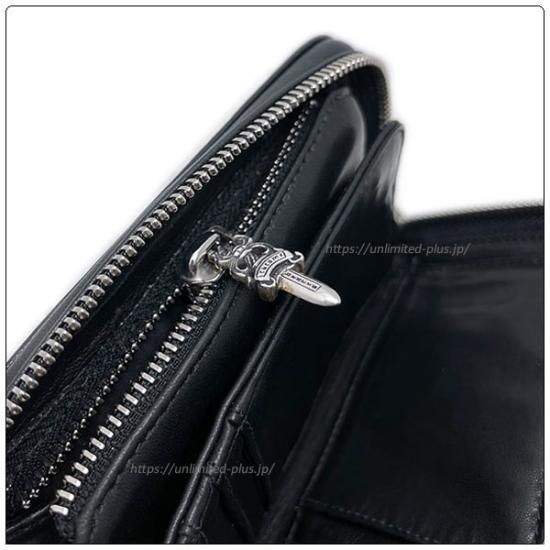 CHROME HEARTS クロムハーツ REC F ZIP ALLIGATOR/ ラウンドジップ ...