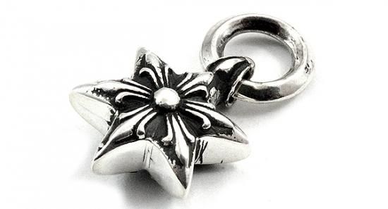 クロムハーツ Chrome Hearts ペンダント スター チャーム ネックレス クロム ハーツ