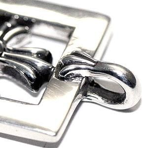 CHROME HEARTS フレームド オープン チャーム ネックレス トップ CHROME HEARTS クロムハーツ 22K フレームドオープンベイビー