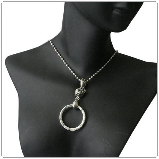クロムハーツ（Chrome Hearts）ペンダント アイウェア ループ ハート 