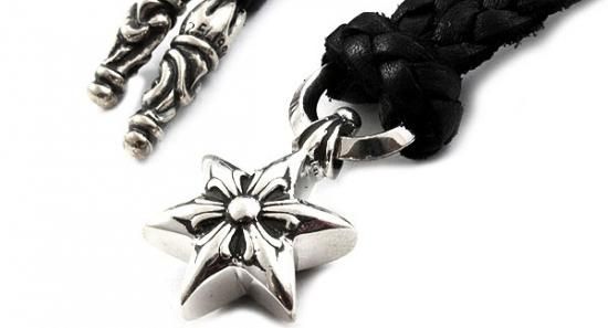 クロムハーツ ペンダント ネックレス Chrome Hearts スター ペンダント ネックレス クロムハーツ財布 名古屋