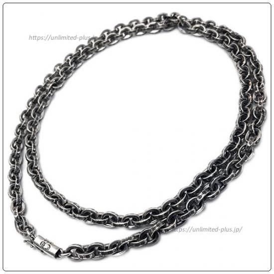 CHROME HEARTS クロムハーツ PAPER CHAIN 18/ペーパーチェーン18inch シルバーネックレス