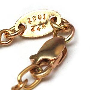 クロムハーツ(Chrome Hearts)ネックレス チェーン 22Kゴールド クロムハーツ(Chrome Hearts)ネックレス チェーン 22Kゴールド