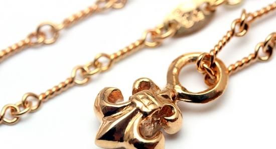 クロムハーツ(Chrome Hearts)ネックレス チェーン 22Kゴールド クロムハーツ(Chrome Hearts)ネックレス チェーン 22Kゴールド