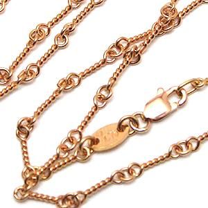 クロムハーツ Chrome Hearts ネックレス チェーン 22kゴールド ツイスト 24インチ 約60cm