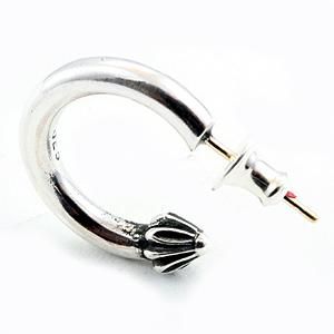 クロムハーツ(Chrome Hearts)ピアス プレーンフープ 【クロム クロムハーツ(Chrome Hearts)ピアス プレーンフープ 【クロム