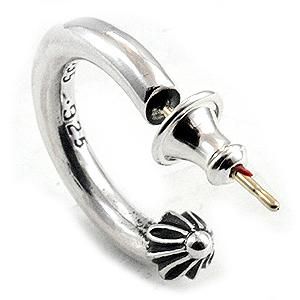 クロムハーツ(Chrome Hearts)ピアス プレーンフープ 【クロム クロムハーツ(Chrome Hearts)ピアス プレーンフープ 【クロム