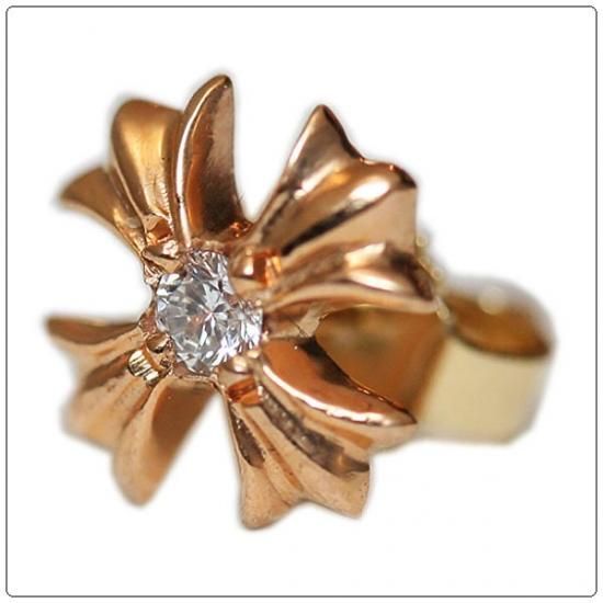 クロムハーツ(Chrome Hearts)ピアス 22K ゴールド #2 CHプラス クロムハーツ(Chrome Hearts)ピアス 22K ゴールド #2 CHプラス