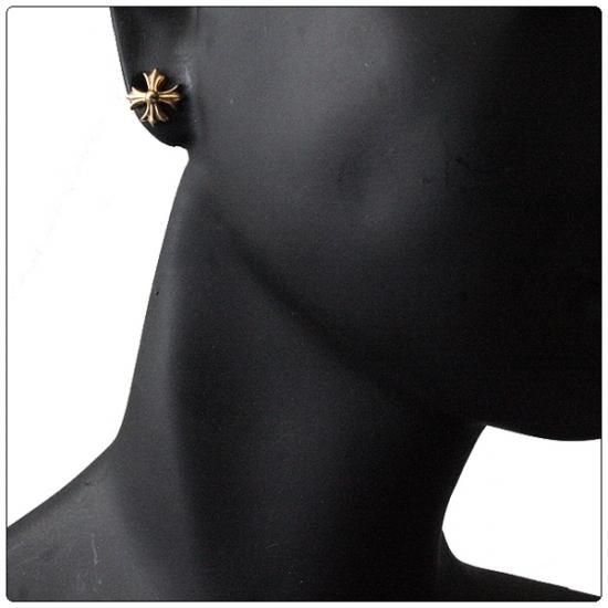 クロムハーツ(Chrome Hearts)ピアス 22Kゴールド #2 CHプラス クロムハーツ(Chrome Hearts)ピアス 22Kゴールド #2 CHプラス