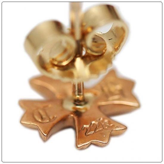 クロムハーツ(Chrome Hearts)ピアス 22Kゴールド #2 CHプラス クロムハーツ(Chrome Hearts)ピアス 22Kゴールド #2 CHプラス