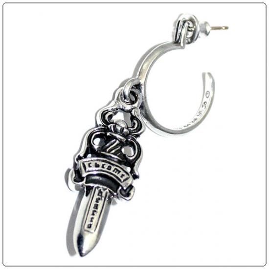 クロムハーツ Chrome Hearts ピアス 5ダガーフープ クロム ハーツ