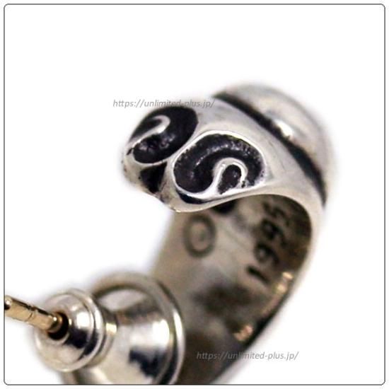 クロムハーツ(Chrome Hearts)ピアス カーブド ティアドロップ クロムハーツ(Chrome Hearts)ピアス カーブド ティアドロップ