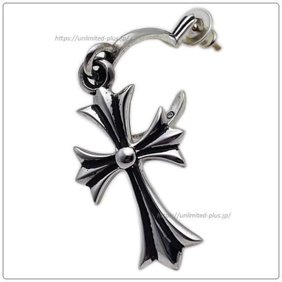 クロムハーツ Chrome Hearts ピアス タイニー Chクロス フープ クロム ハーツ