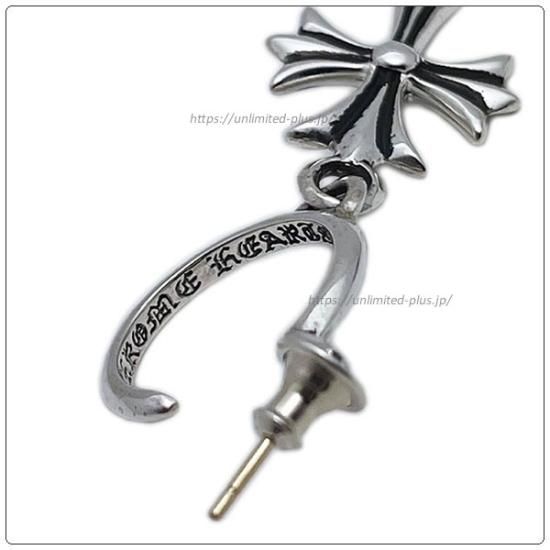 クロムハーツ(Chrome Hearts)ピアス タイニー CHクロス フープ クロムハーツ(Chrome Hearts)ピアス タイニー CHクロス フープ