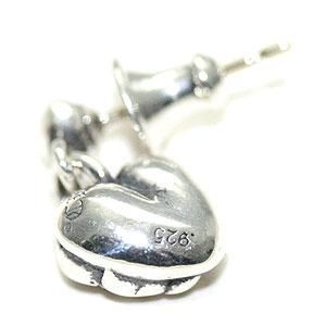 クロムハーツ(Chrome Hearts)ピアス ドロップ ハート (クロム・ハーツ)