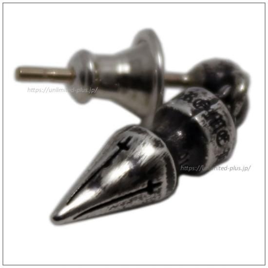 Chrome Hearts スパイクデザイン ピアス クロムハーツスパイクドロップピアス|クロムハーツ通販専門店