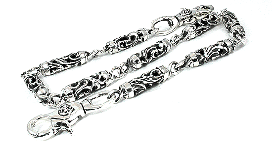 Chrome hearts 4C CROSS LONG-T/2ウォレットチェーン