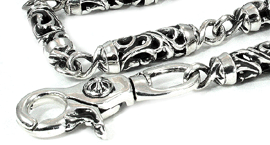 クロムハーツ(Chrome Hearts)ウォレットチェーンロングローラー2